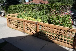 Garden Wood Fence