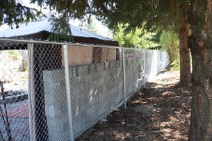 Chain-Link Property Fence