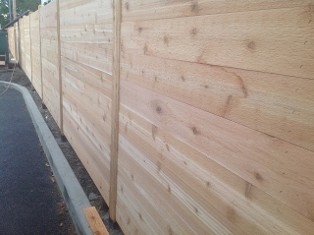 Horizontal Wood Fence
