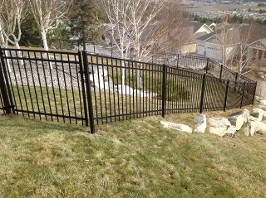 Iron Fence on Hill 2
